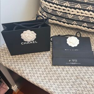 Chanel Black and White Women's Bag